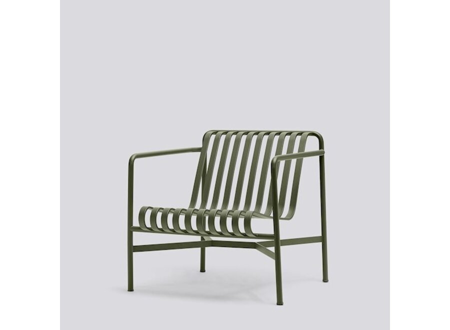 PALISSADE LOUNGE CHAIR / LOW / OLIVE