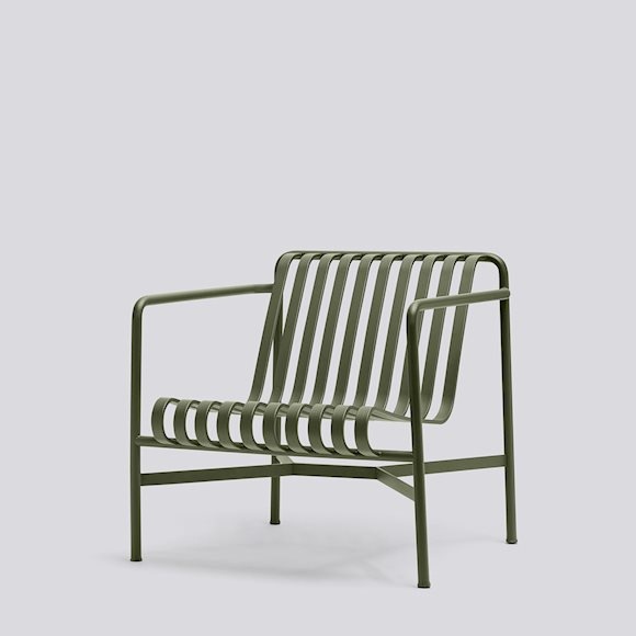 HAY PALISSADE LOUNGE CHAIR / LOW OLIVE