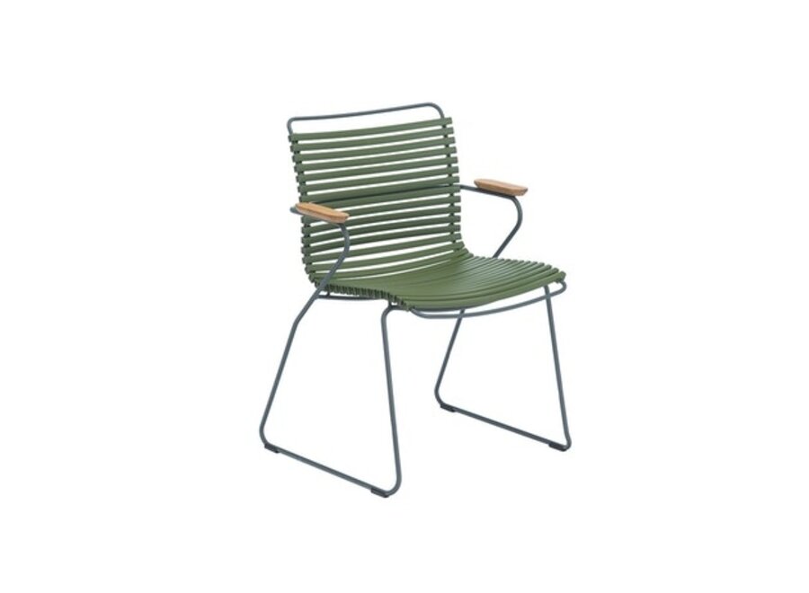 Click Dining Chair // Olive Green