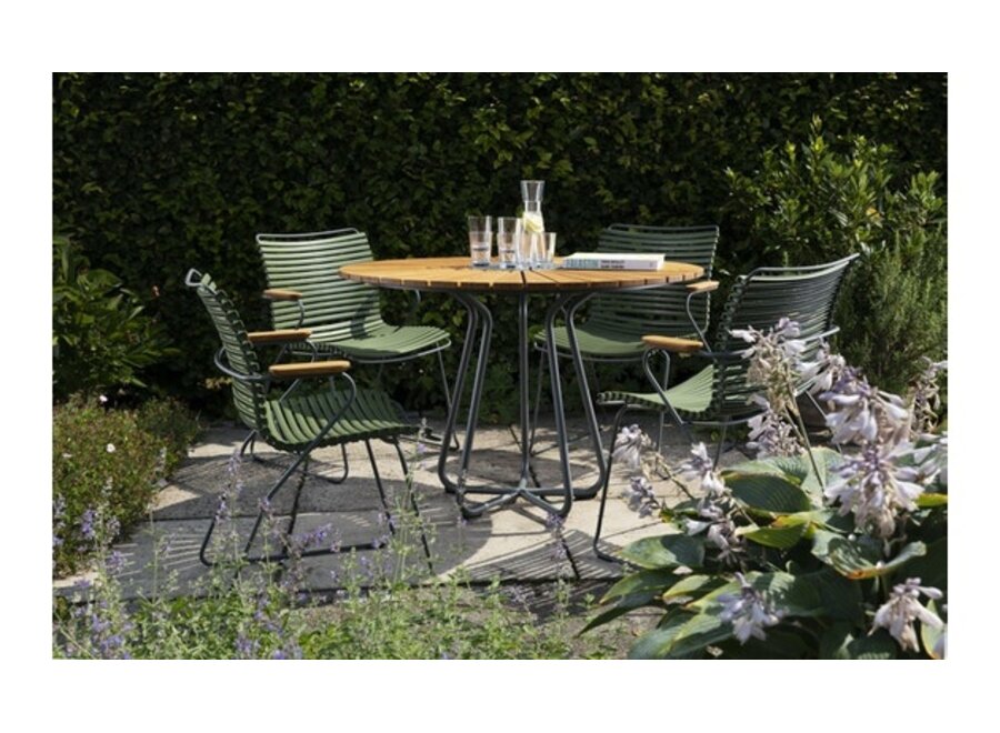 Click Dining Chair // Olive Green