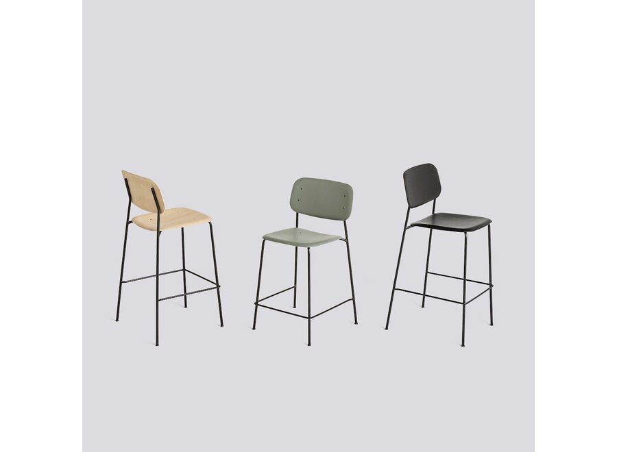 SOFT EDGE 10 BAR STOOL - chrome