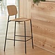 HAY SOFT EDGE 10 BAR STOOL - chrome