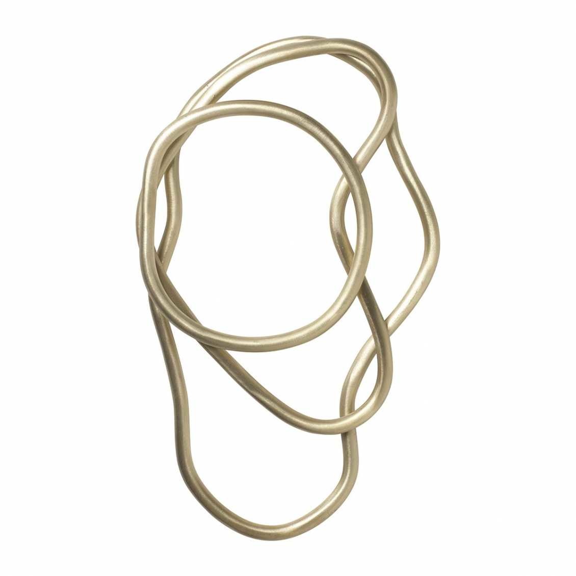 Ferm Living Pond Trivets - Set of 3 - Brass