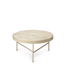 Ferm Living Travertine Table - Large - Cashmere