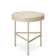 Ferm Living Travertine table - cashmere - Medium