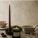 Ferm Living Bowl Candle Holder -Single-Blackened Alu