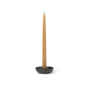 Bowl Candle Holder -Single-Blackened Alu