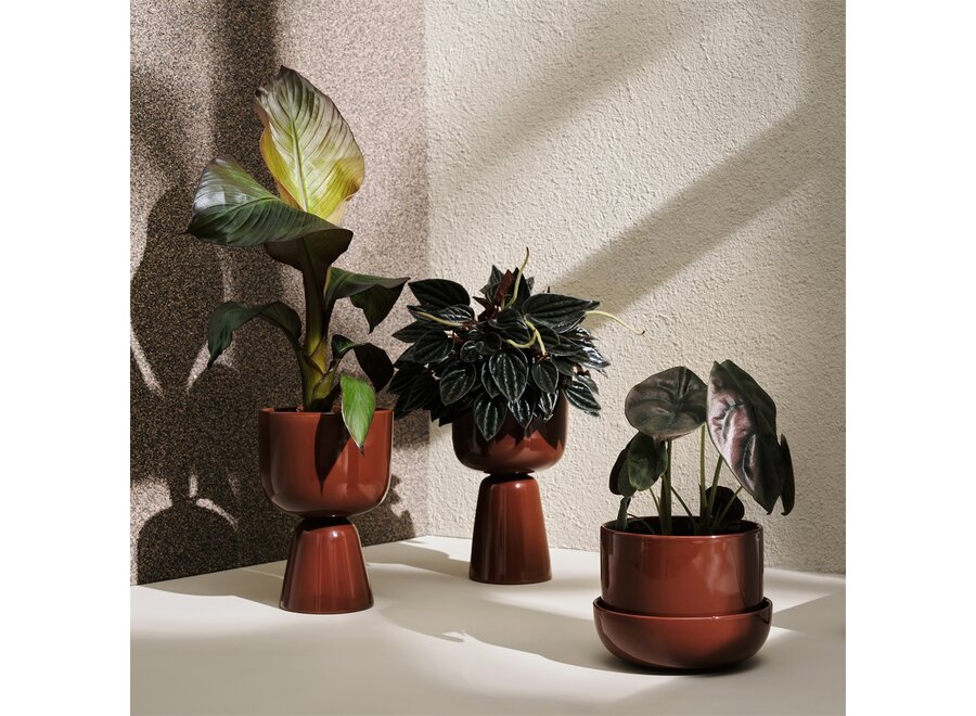 Nappula Plant Pot - Brown - 260 x 155 mm