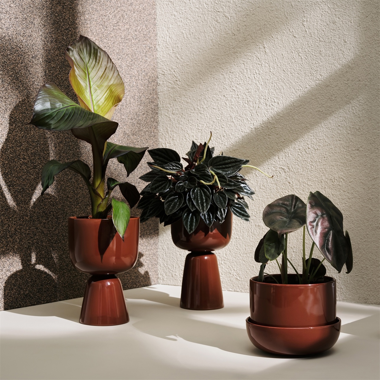 Iittala Nappula Plant Pot - Brown - 260 x 155 mm