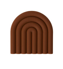 oyoy Rainbow Trivet - caramel