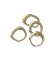 Ferm Living Flow Napkin Rings  set of 4