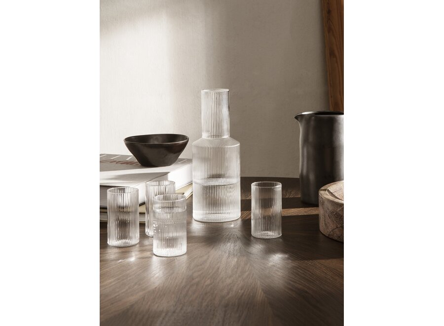 Ripple Verrines - Set van 4 - Clear