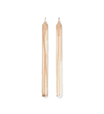 Ferm Living Dryp Candles  (Set van 2) - beige