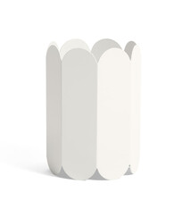 HAY Arcs Vase - White (h25cm x diam.17cm)