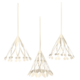 Ferm Living Christmas Paper Tassels - Set of 3