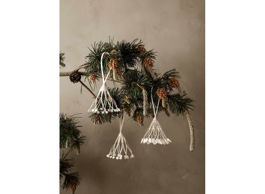 Christmas Paper Tassels - Set of 3
