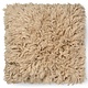 Ferm Living Meadow High Pile Cushion - Light Sand