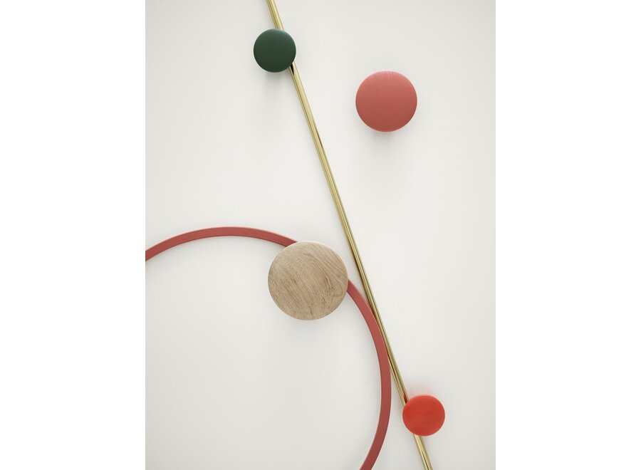 DOTS WOOD / SET 5 OAK