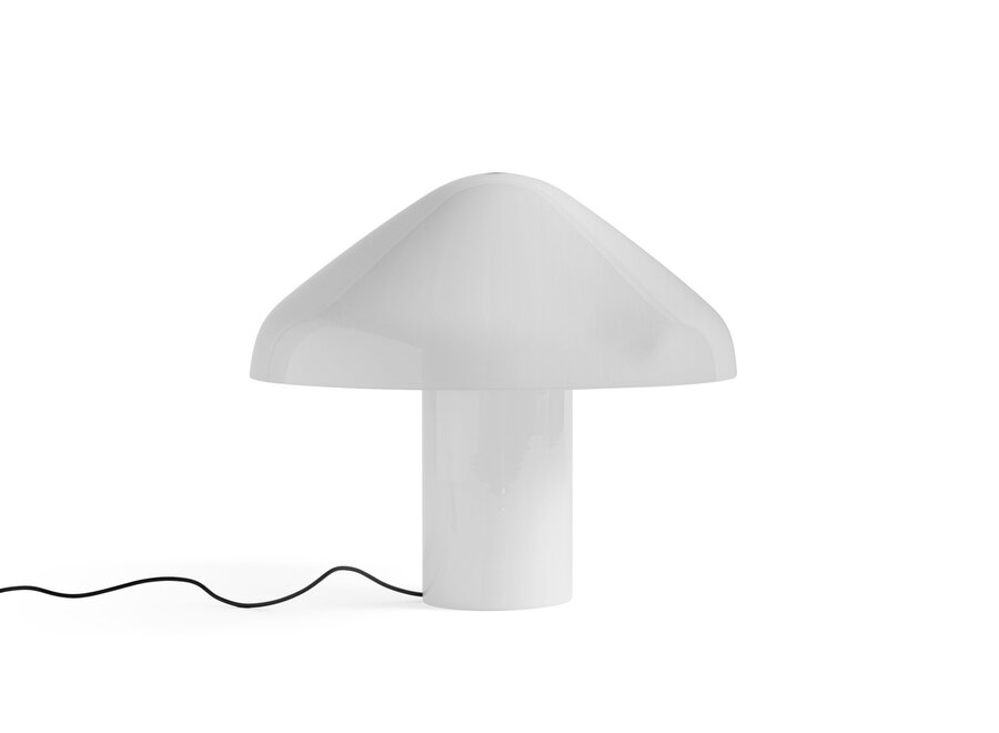 PAO GLASS TABLE LAMP 350/ WHITE