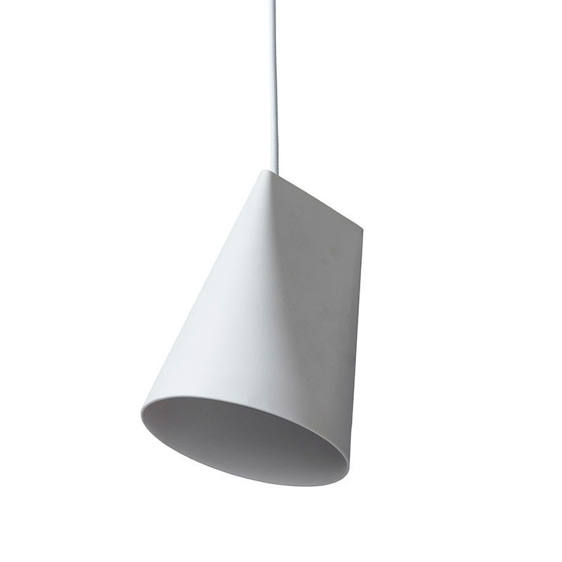 Moebe Ceramic lamp - white - wide