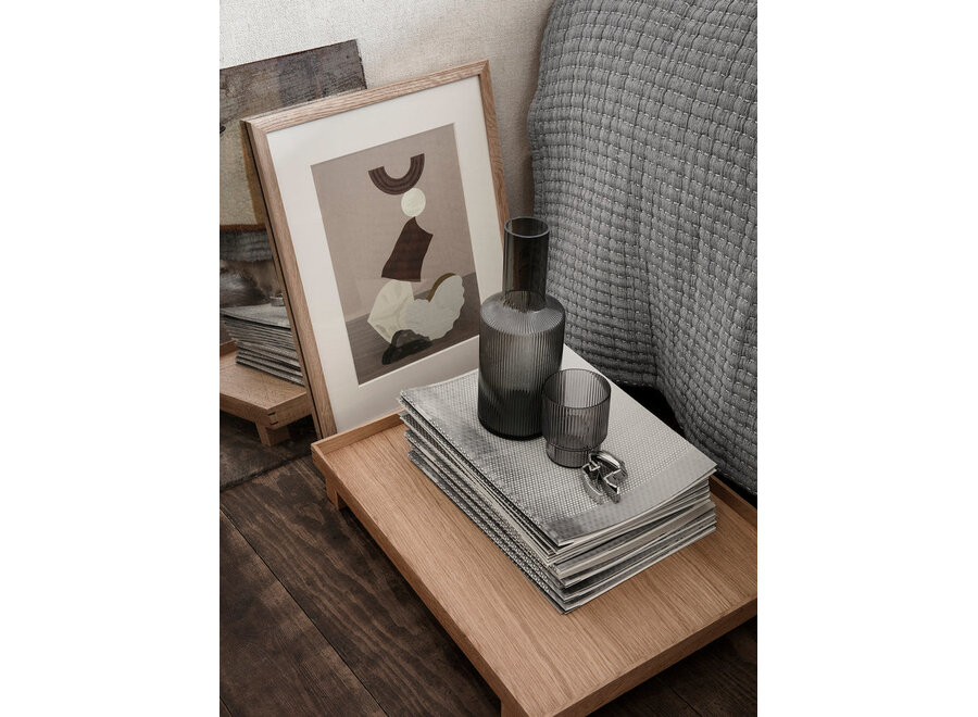 Ripple Carafe - Smoked Grey