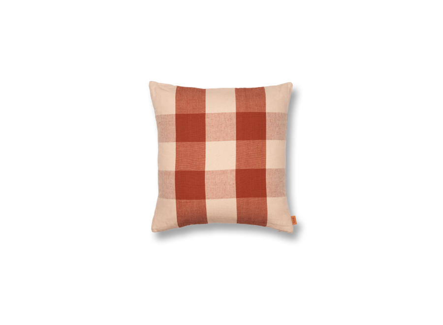 Grand Cushion - Rose/Rust