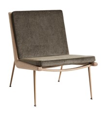 &Tradition Boomerang - Oiled Oak/brass Legs +Cushion set duke 004