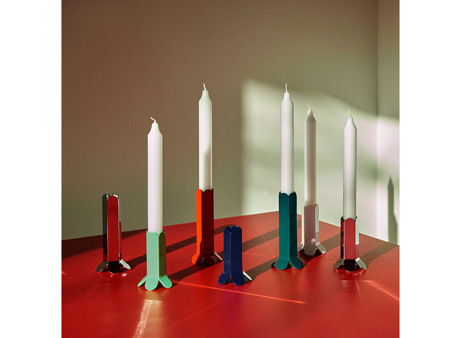 Arcs Candleholder - L - Red