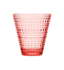 Iittala Kastehelmi glas 30cl -  zalmroze - 2st
