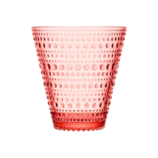 Iittala Kastehelmi glas 30cl -  zalmroze - 2st