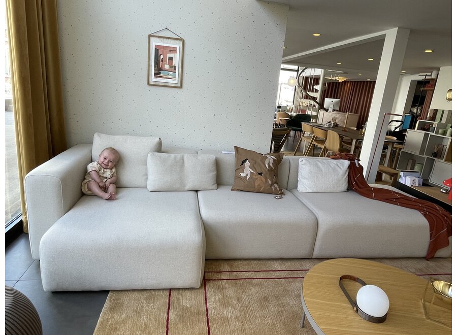 Mags 3-seater - L338 cm x  D95,5cm (D127,5cm) - Hallingdal 200 (incl.2 Mags Cushions)