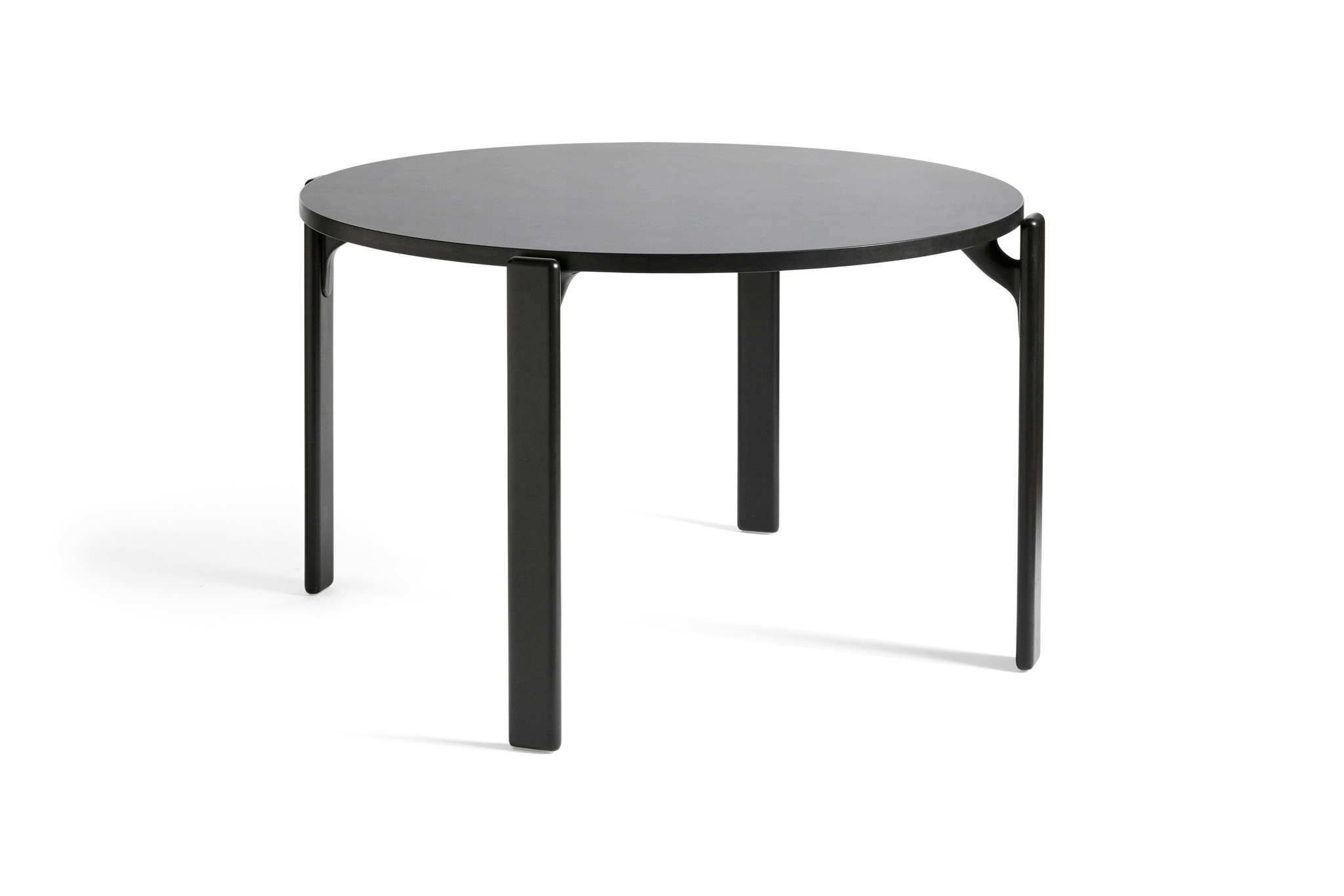 HAY REY Table - diam. 128cm - Deep Black