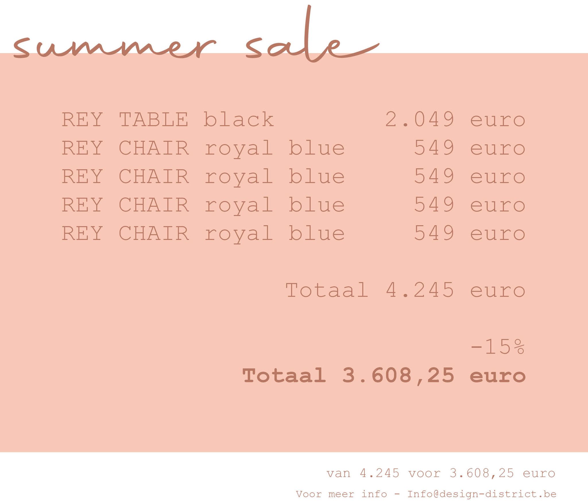 HAY REY Chair - Deep Blue
