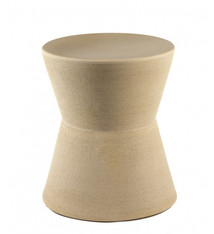 Serax Side Table Beige Pawn - d40cm, h38cm - by Marie Michielsen