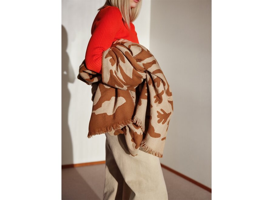 Iittala Oiva Toikka Collection Deken 180x130cm cheetah bruin