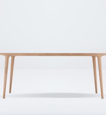 Gazzda Fawn Table - 220 x 90 - Solid Oiled Oak (natural)