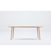 Gazzda Fawn Table - 220 x 90 - Solid Oiled Oak (natural)