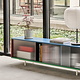 HAY COLOUR CABINET W. GLASS DOORS FLOOR-LARGE-MULTI