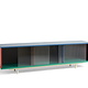 HAY COLOUR CABINET W. GLASS DOORS FLOOR-LARGE-MULTI