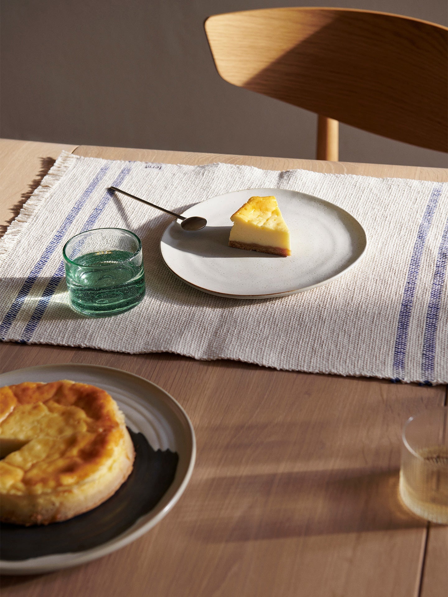 Ferm Living Savor Placemat Off-white/Blue