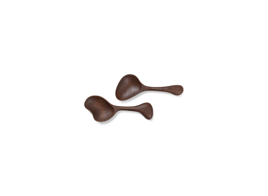 Os Salad Servers - Dark Brown
