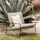 Ferm Living Desert 1-seater - Dolce Black/Dark Sand