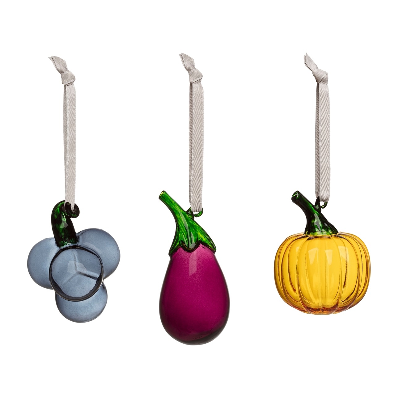 Iittala glass fruits & vegetables -3set