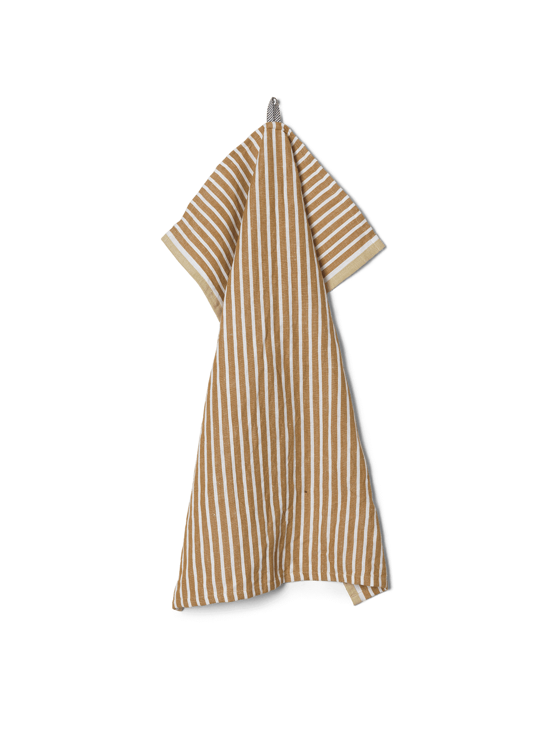 Ferm Living Hale Tea Towel - Golden Brown/Silver