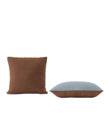 Muuto Mingle Cushion - Copper Brown/Light Blue (45 x 45 cm)