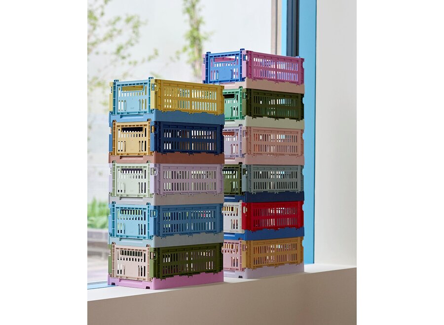 HAY - Colour Crate Mix-Small-Olive, Powder