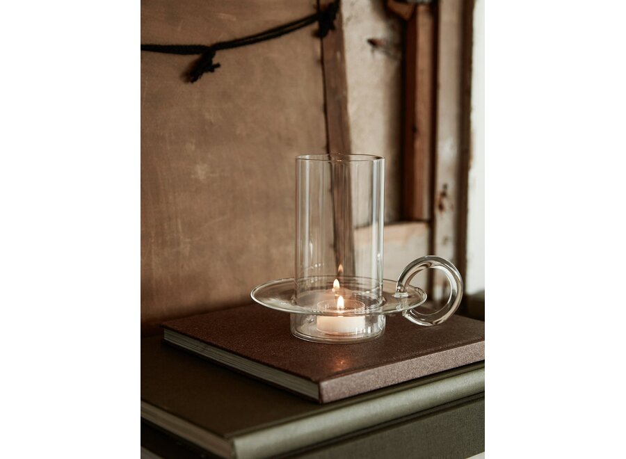 Luce Candle Holder - Clear