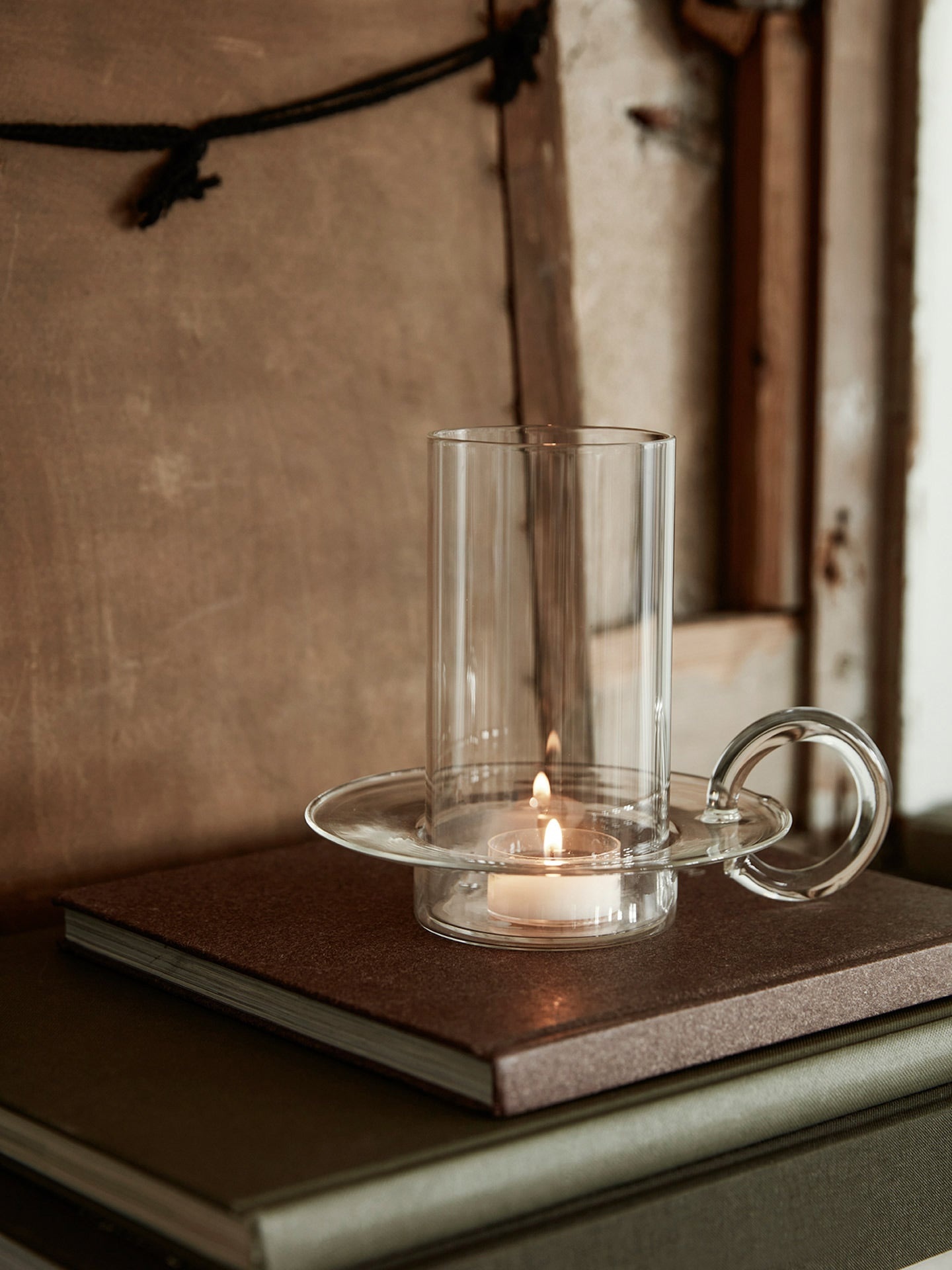 Ferm Living Luce Candle Holder - Clear