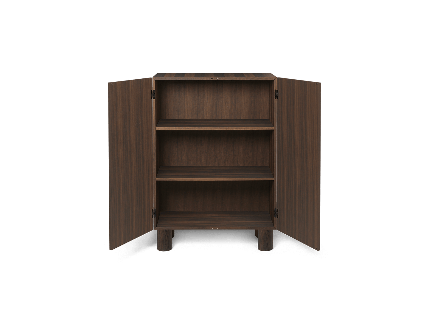 Ferm Living Post Storage Cabinet - Smoaked Oak