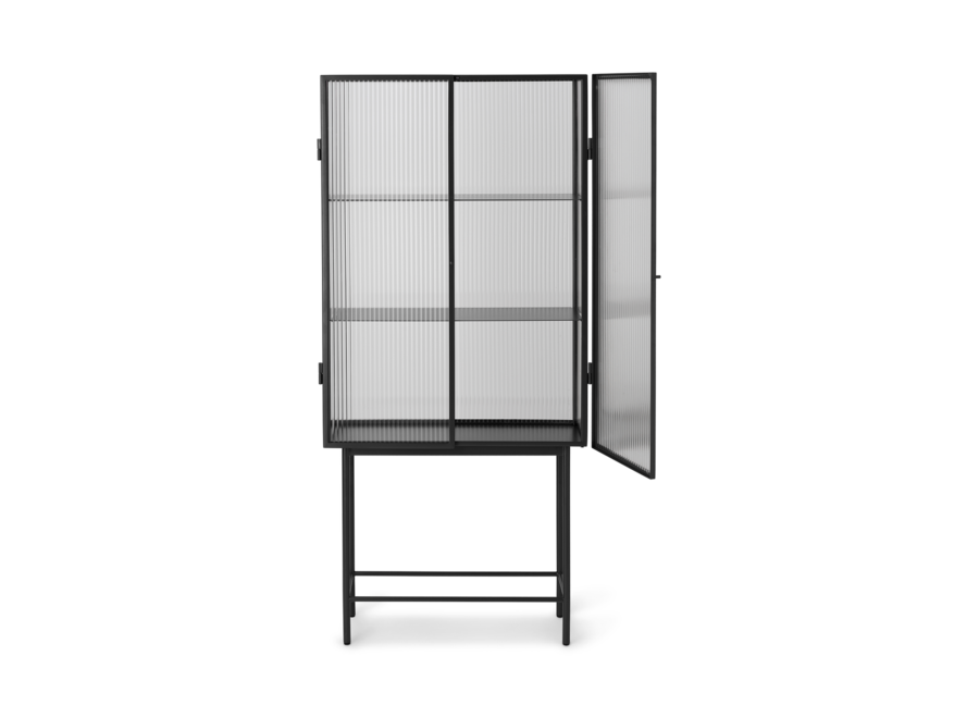 Haze vitrine - reeded glass